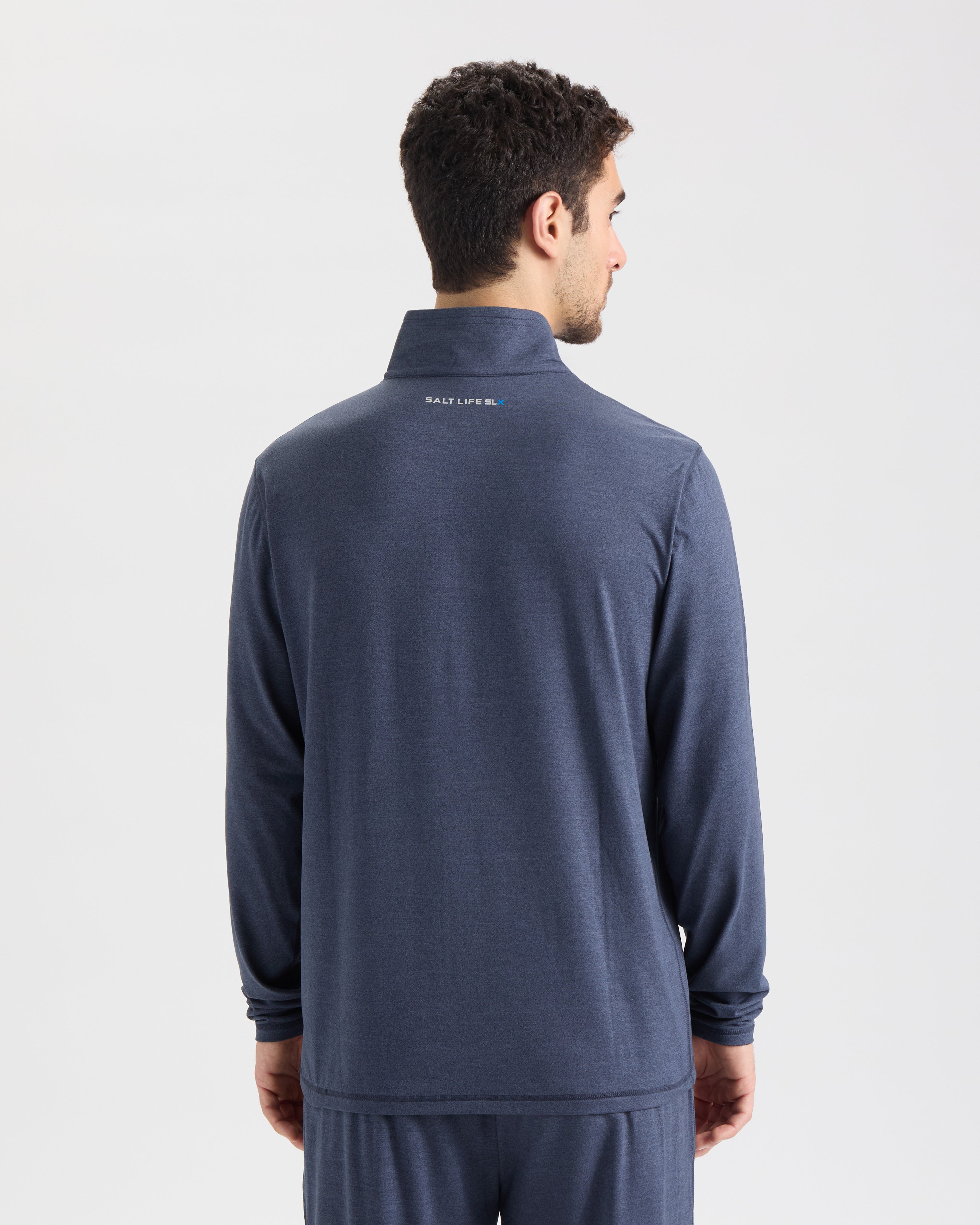 Men's Stamina Zip Mock Neck Performance Pullover