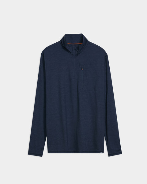 Men's Stamina Zip Mock Neck Performance Pullover