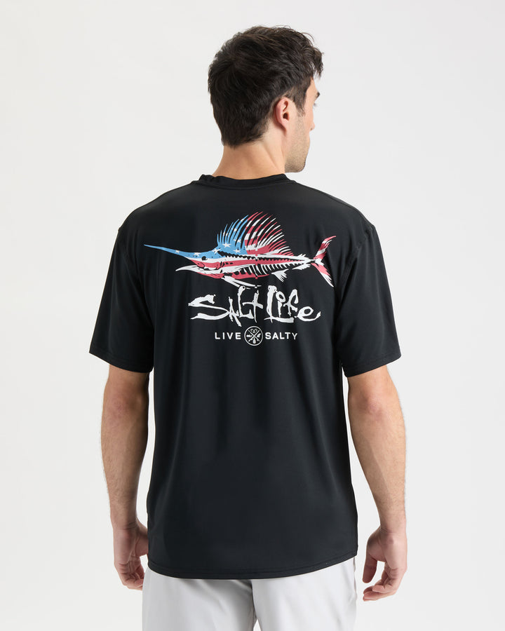 Men's Sailfish N Bone Short Sleeve SLX Performance Shirt