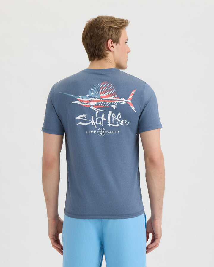 Men's Sailfish N Bones Short Sleeve SLX Performance Shirt