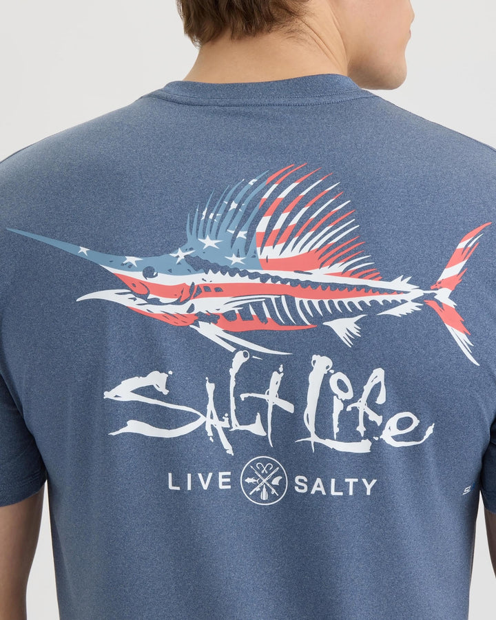 Men's Sailfish N Bones Short Sleeve SLX Performance Shirt