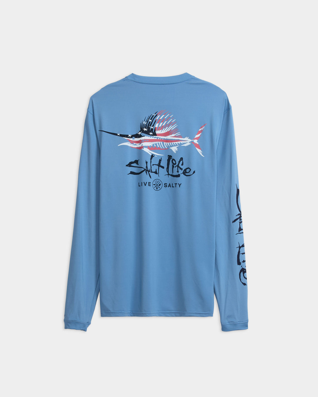 Slhslim-Performance T-shirt Homme Ls Noos - Bleu Clair - Taille XL - Manches Longues - Coupe Slim