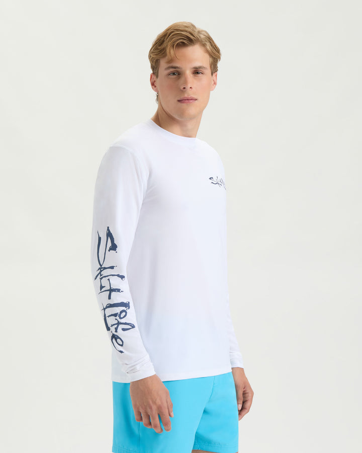 Men's Sailfish N' Bones SLX Performance Long Sleeve Shirt