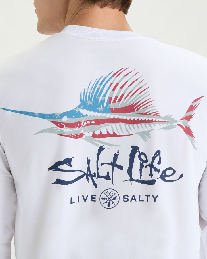 Men's Sailfish N' Bones SLX Performance Long Sleeve Shirt