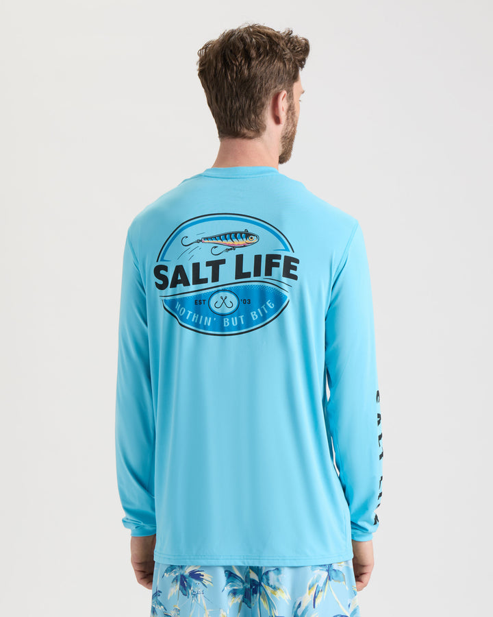 Salt Addiction t shirt long sleeve performance saltwater fishing uv upf Salt Addiction t shirt long sleeve performance saltwater fishing uv upf