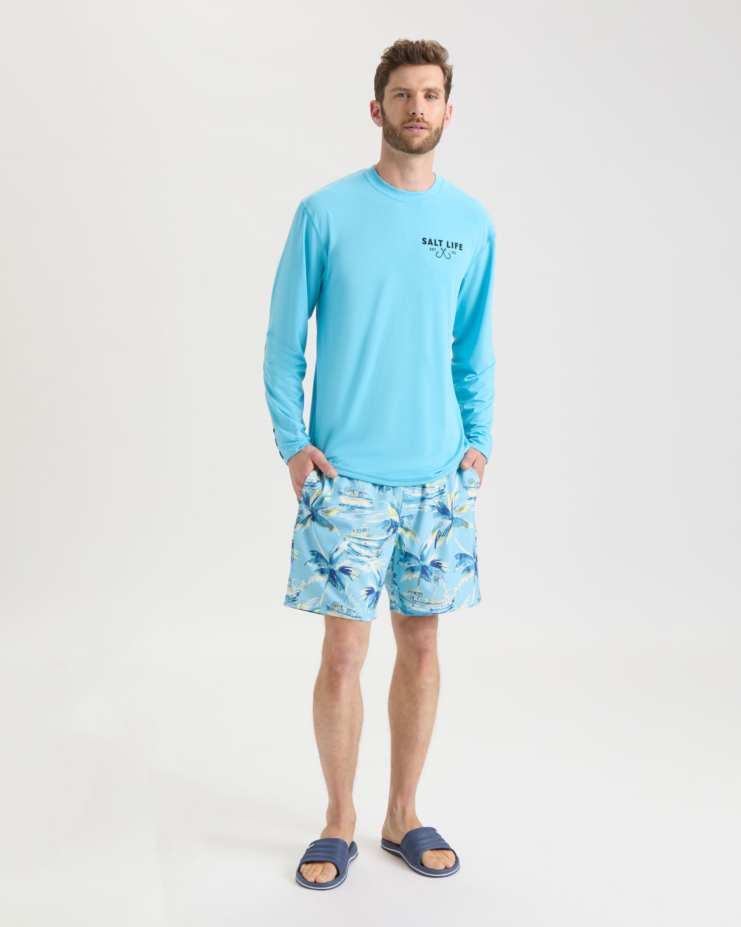 Men's Nothin But Bite SLX Performance Long Sleeve Shirt – Salt Life