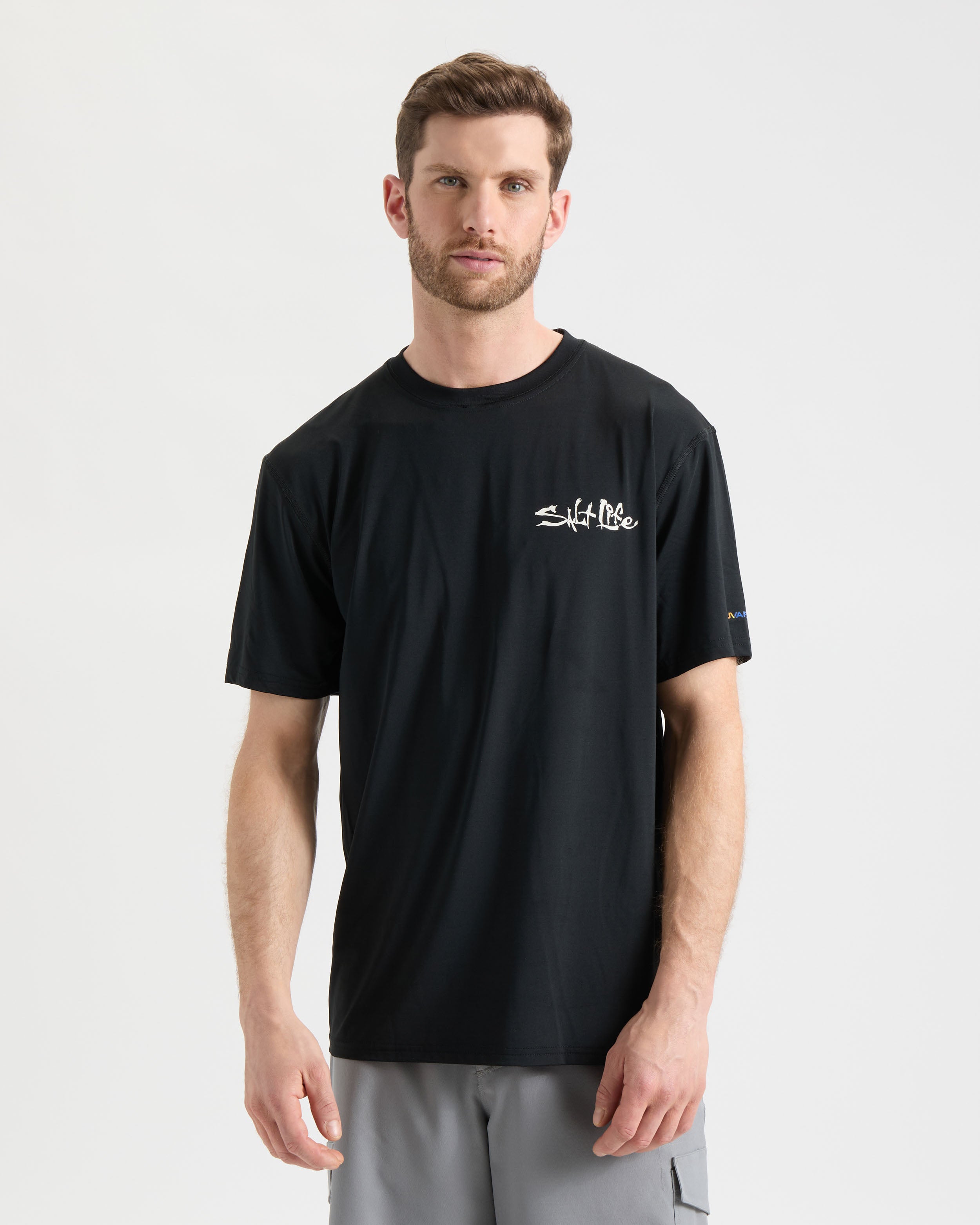 Men's One Cast at a Time SLX Performance Short Sleeve Shirt – Salt