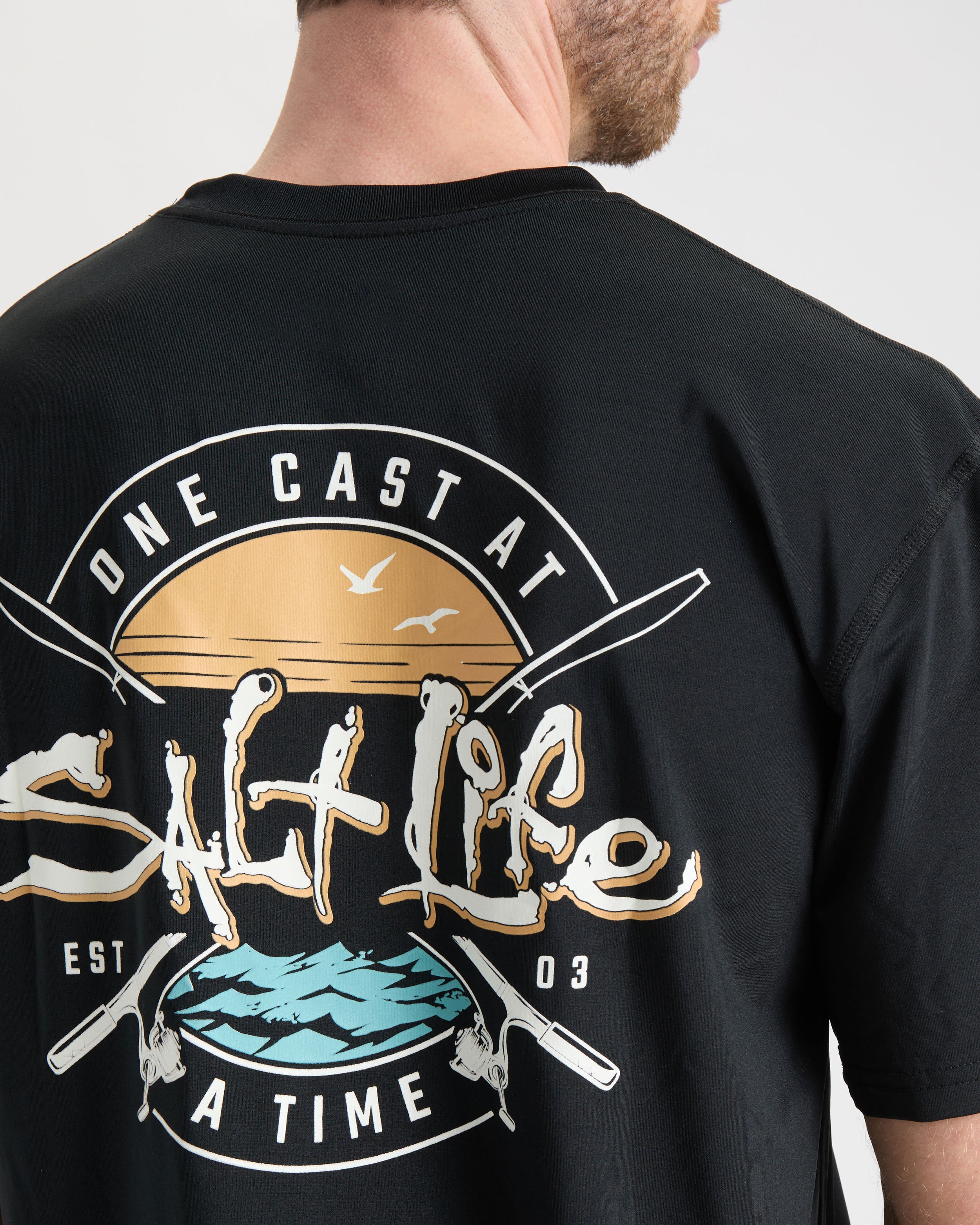 Men's One Cast at a Time SLX Performance Short Sleeve Shirt