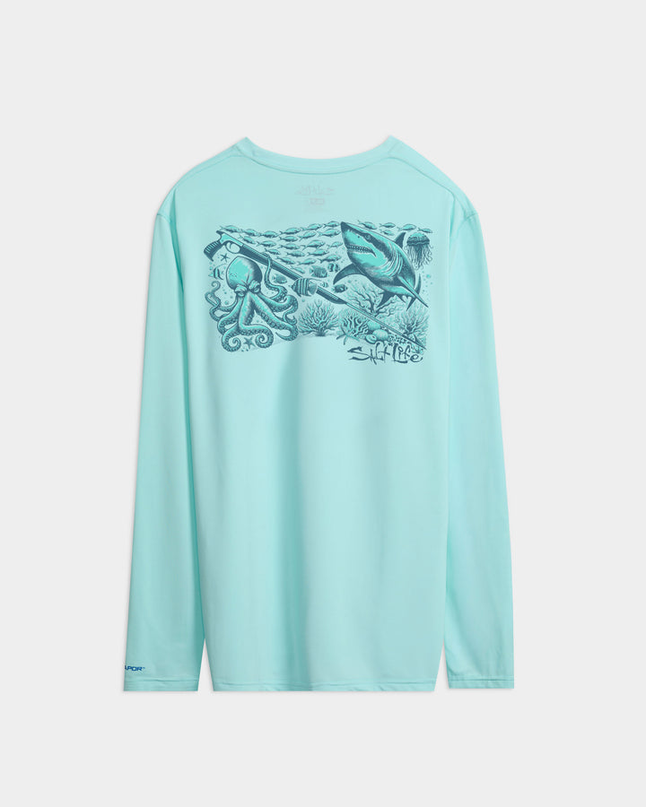 Men’s Underwater Diving SLX Performance Long Sleeve Shirt
