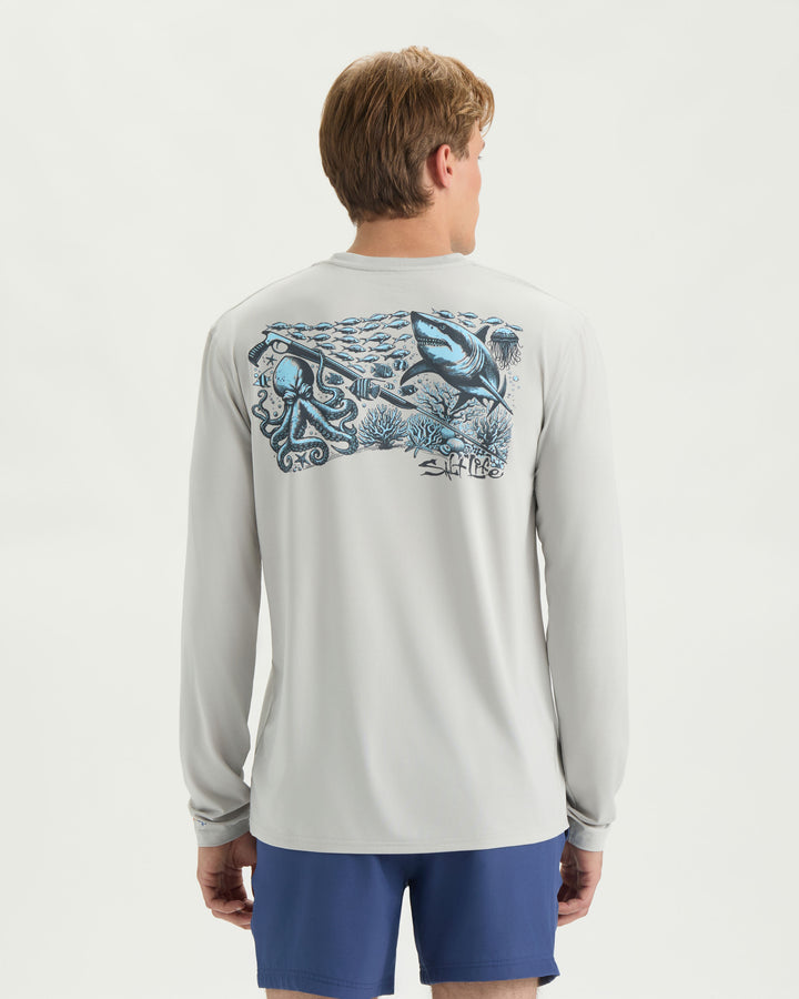 Men’s Underwater Diving SLX Performance Long Sleeve Shirt