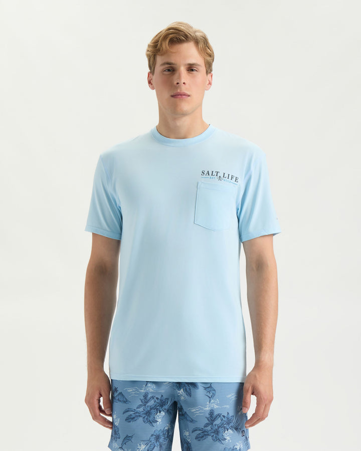 Men's Yellow Fin Catch SLX Performance Short Sleeve Tee