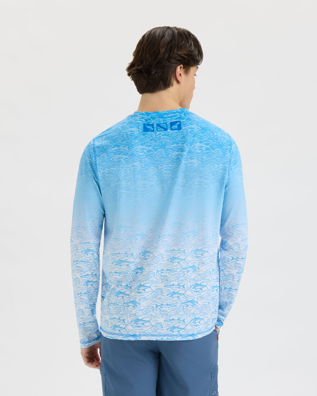 Men’s Current and Catch Fade 2.0 Perforated SLX Performance Tee