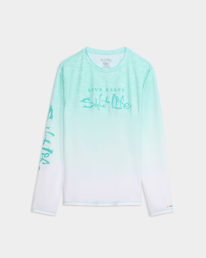 Men’s Current and Catch Fade Perforated SLX Performance Tee