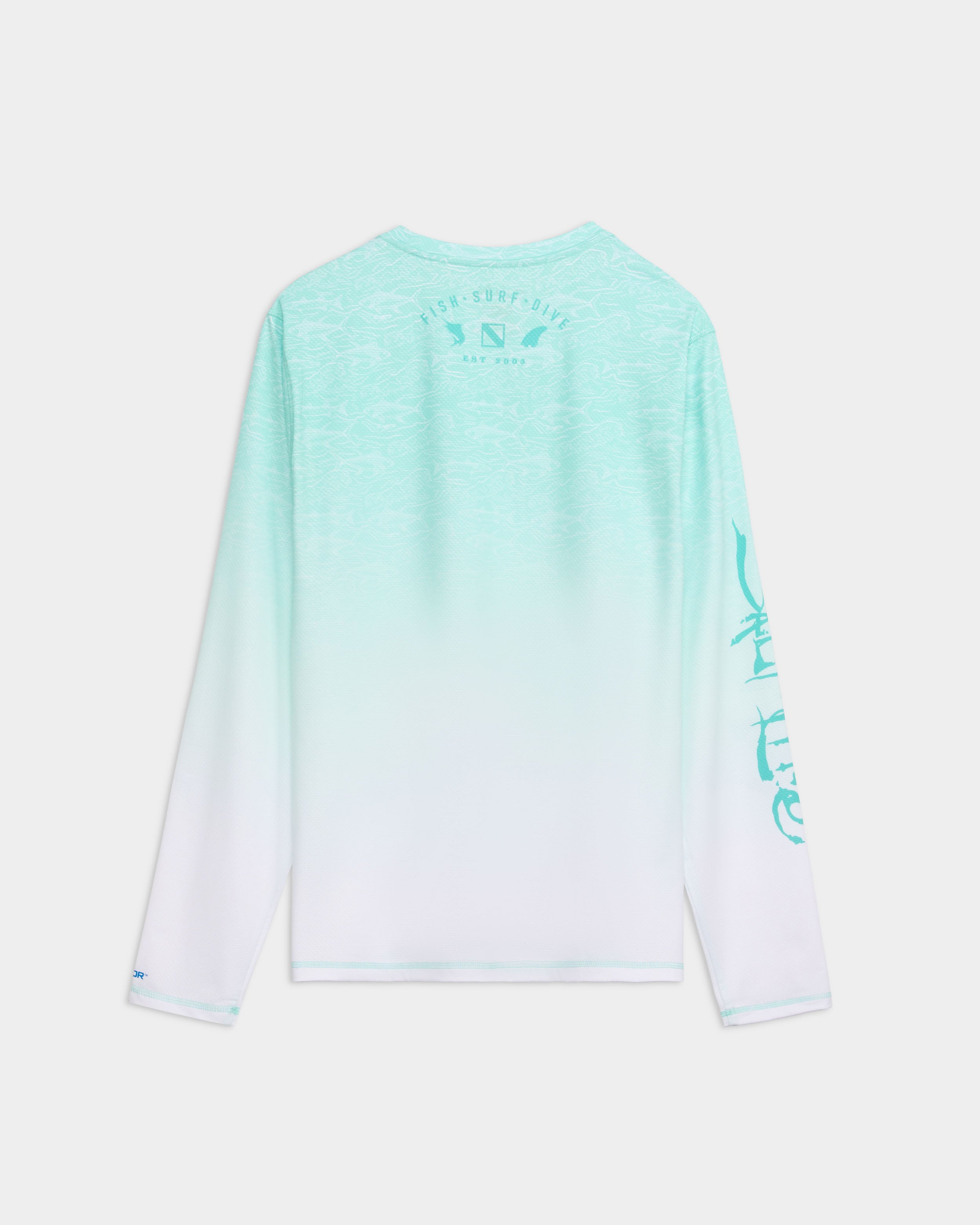 Men's Current and Catch Fade Perforated SLX Performance Tee