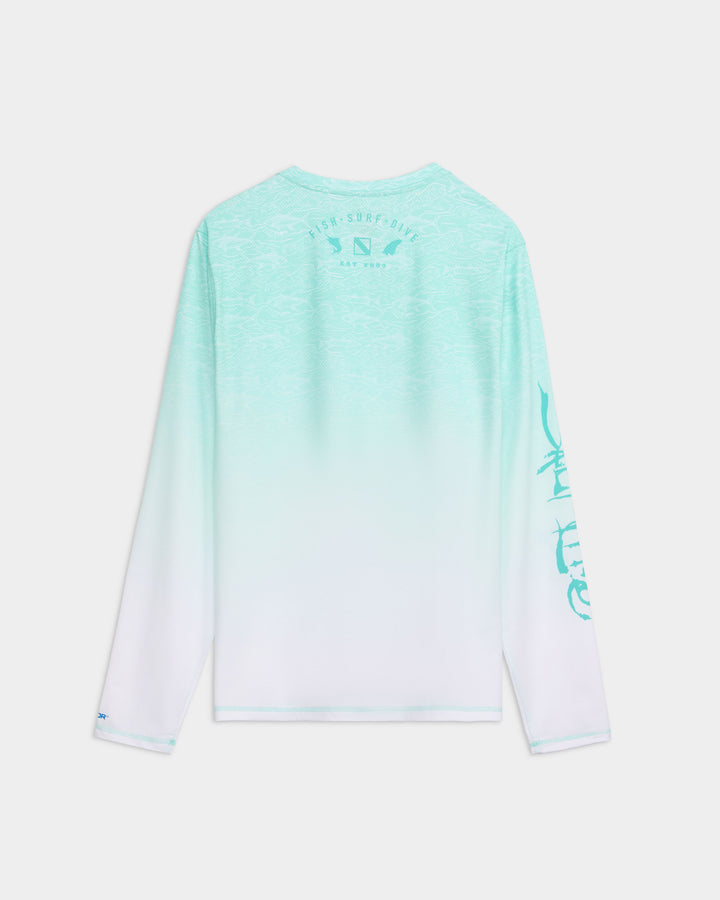 Men’s Current and Catch Fade Perforated SLX Performance Tee