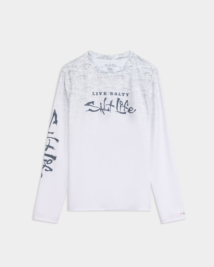 Men’s Current and Catch Fade Perforated SLX Performance Tee