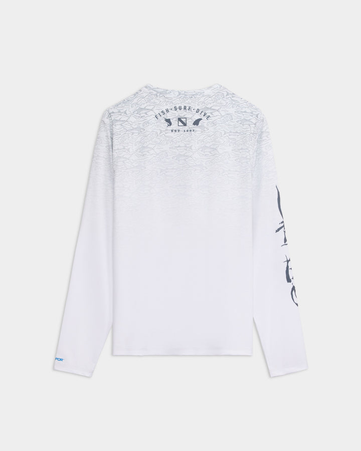 Men’s Current and Catch Fade Perforated SLX Performance Tee