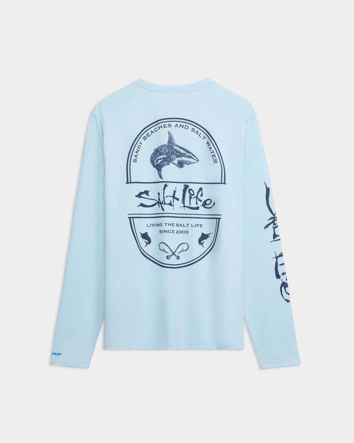 Men’s Salt Water Perforated SLX Performance Tee