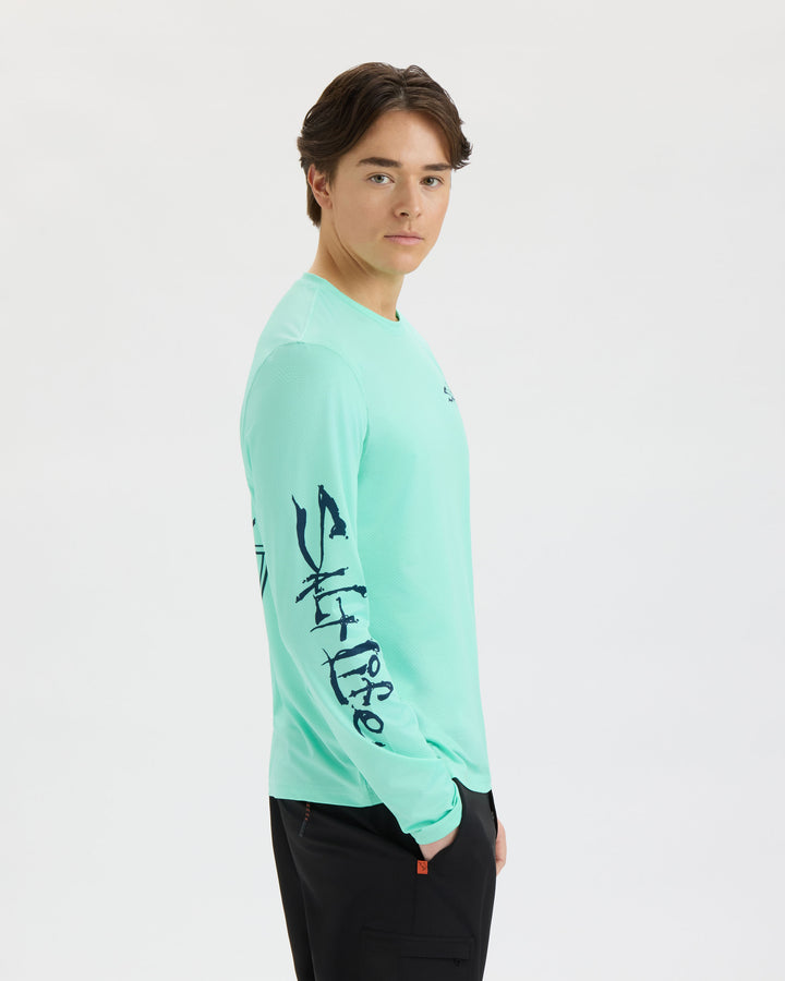 Men’s Salt Water Perforated SLX Performance Tee
