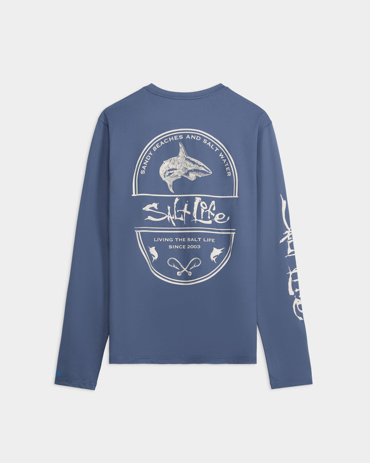 Men’s Salt Water Perforated SLX Performance Tee