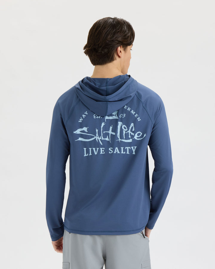 Men’s Ocean Kin 2.0 Perforated SLX Performance Hoodie