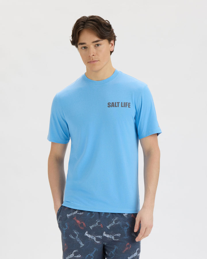 Men’s Tribal Salt Badge SLX Performance Short Sleeve Tee