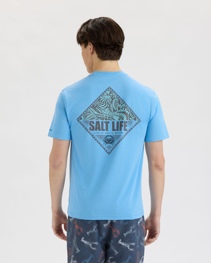 Men’s Tribal Salt Badge SLX Performance Short Sleeve Tee