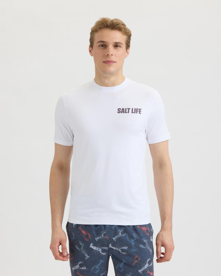 Men’s Tribal Salt Badge SLX Performance Short Sleeve Tee