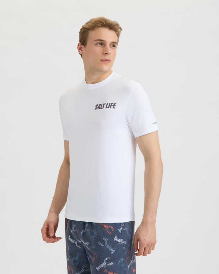 Men’s Tribal Salt Badge SLX Performance Short Sleeve Tee