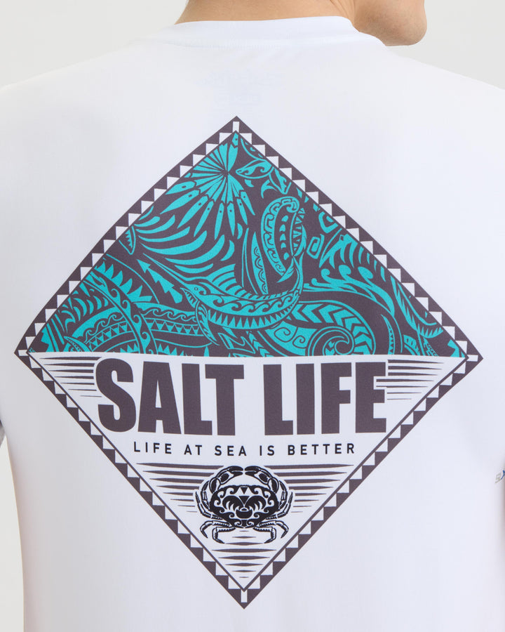 Men’s Tribal Salt Badge SLX Performance Short Sleeve Tee