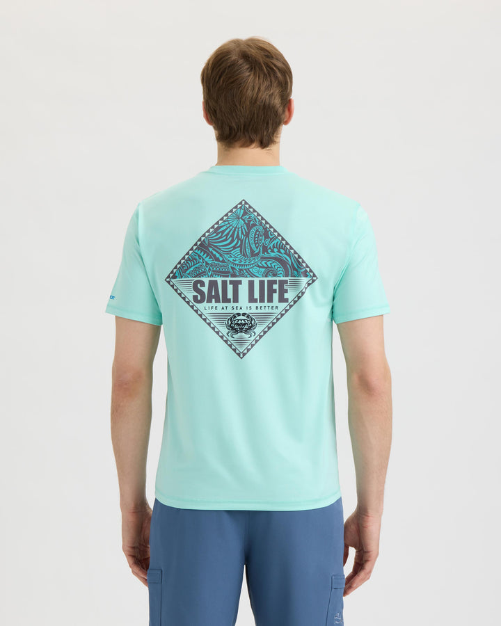 Men’s Tribal Salt Badge SLX Performance Short Sleeve Tee