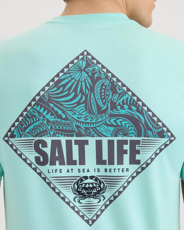 Men’s Tribal Salt Badge SLX Performance Short Sleeve Tee