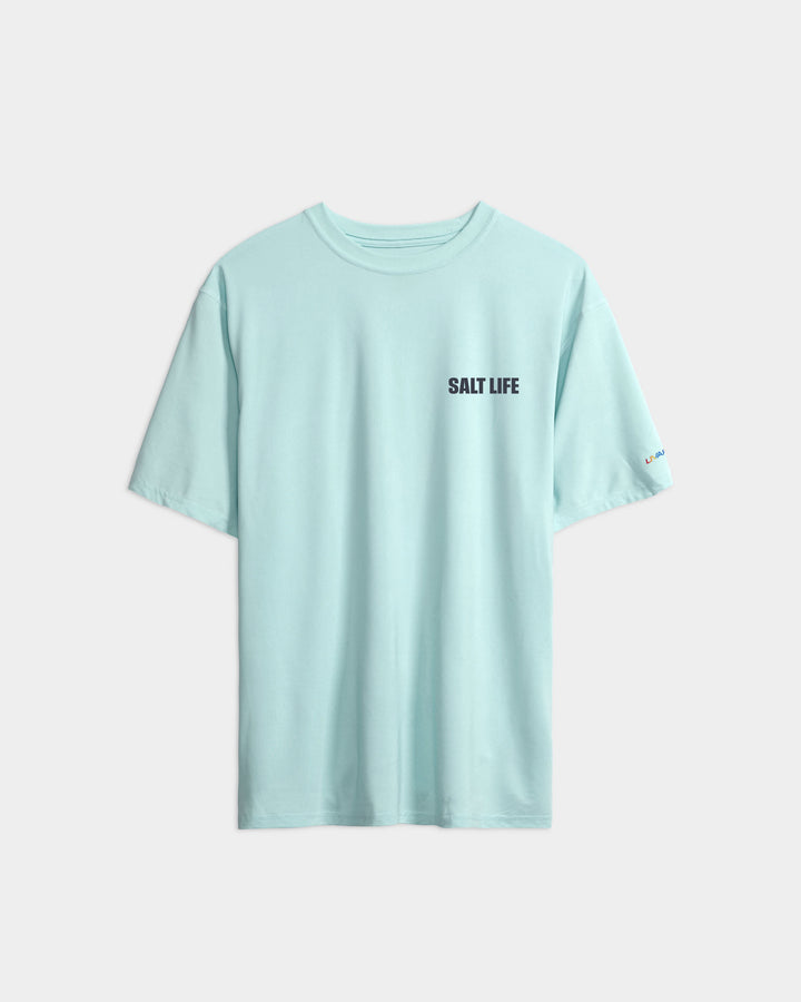 Men’s Tribal Salt Badge SLX Performance Short Sleeve Tee