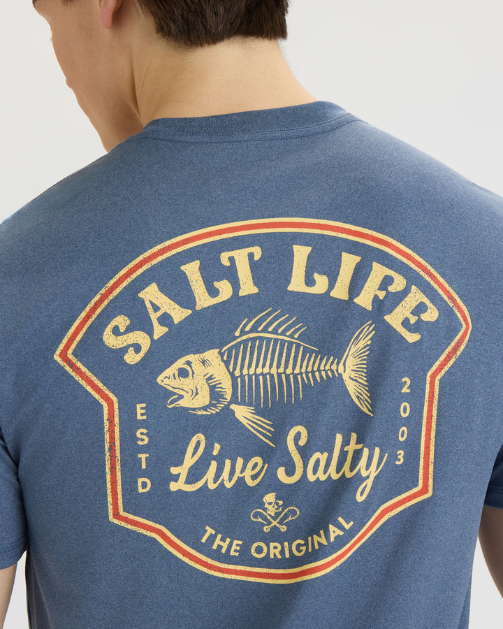 Men’s Bone Fish Crest SLX Performance Short Sleeve Tee