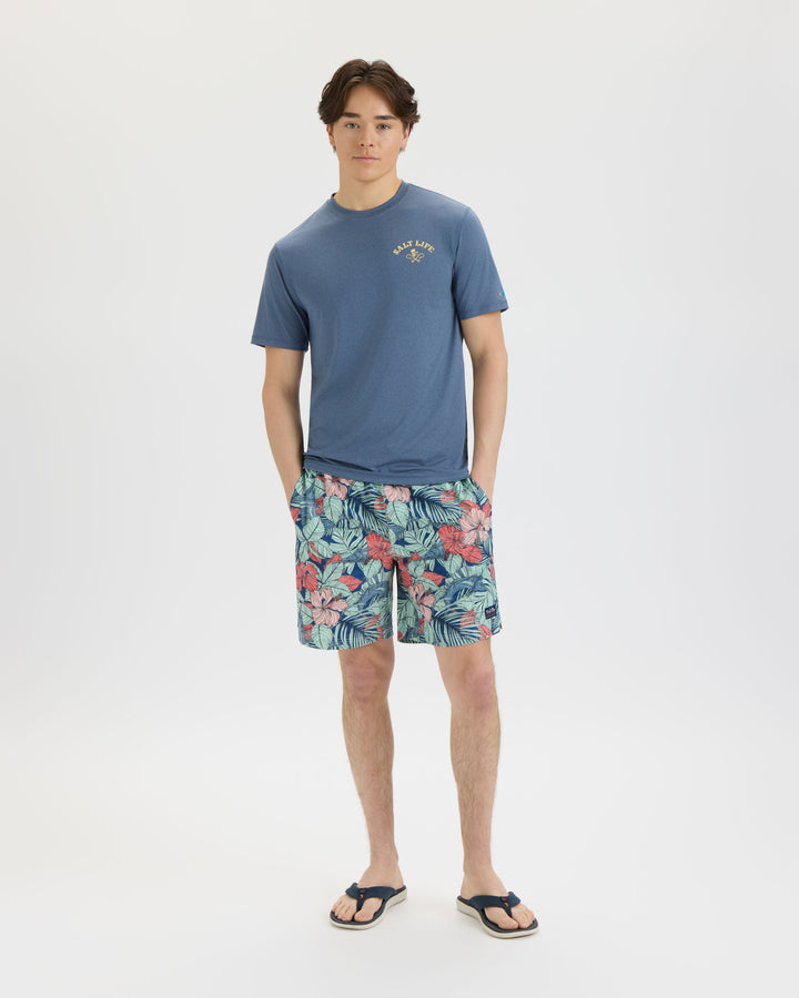 Men’s Bone Fish Crest SLX Performance Short Sleeve Tee