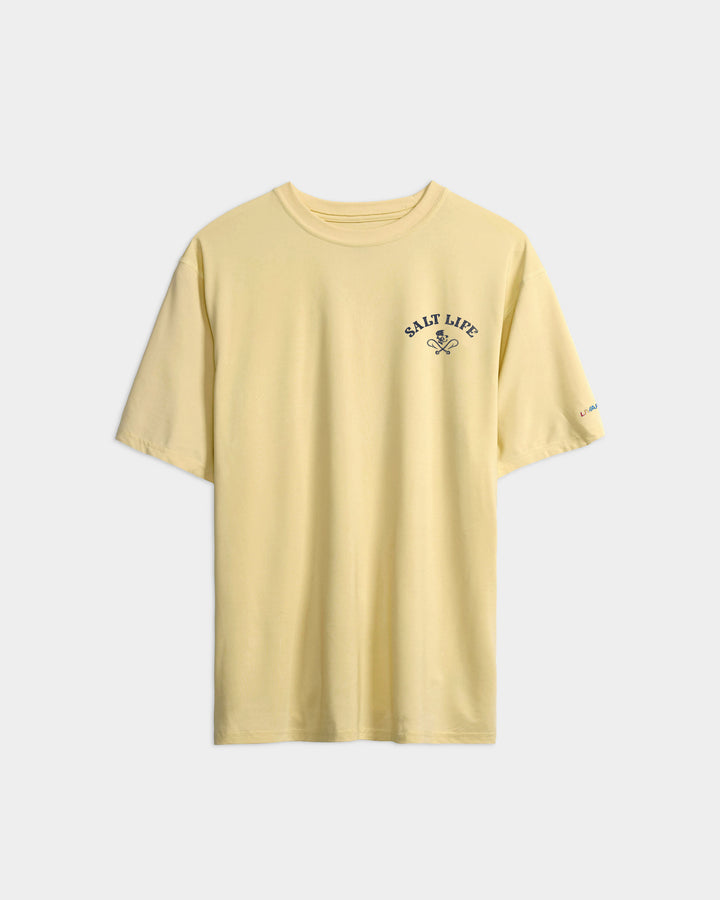 Men’s Bone Fish Crest SLX Performance Short Sleeve Tee