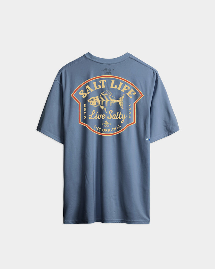 Men’s Bone Fish Crest SLX Performance Short Sleeve Tee