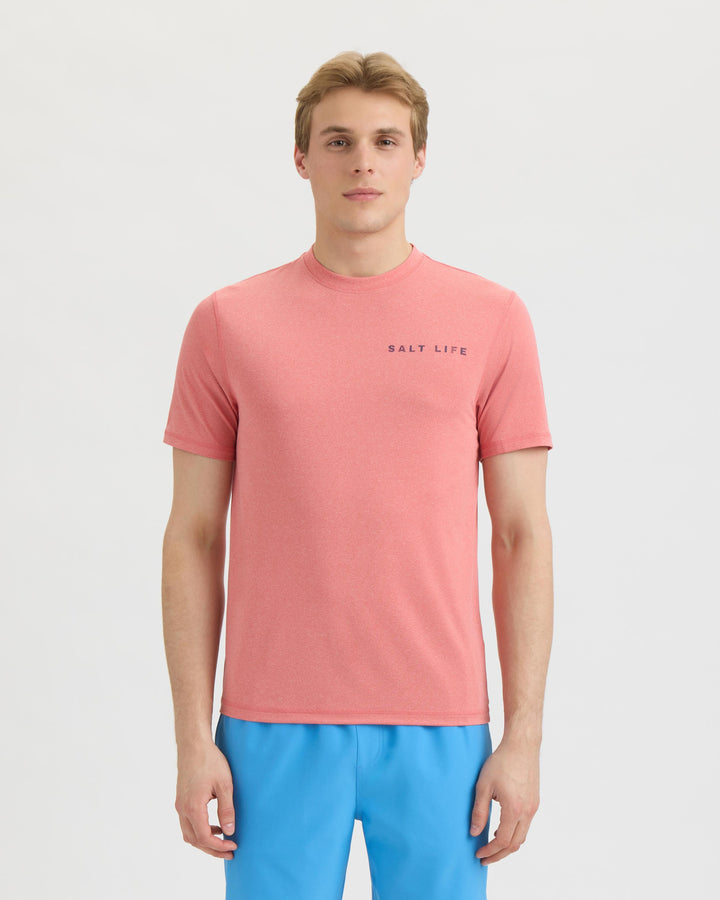 Men’s Livin Salty SLX Performance Short Sleeve Tee