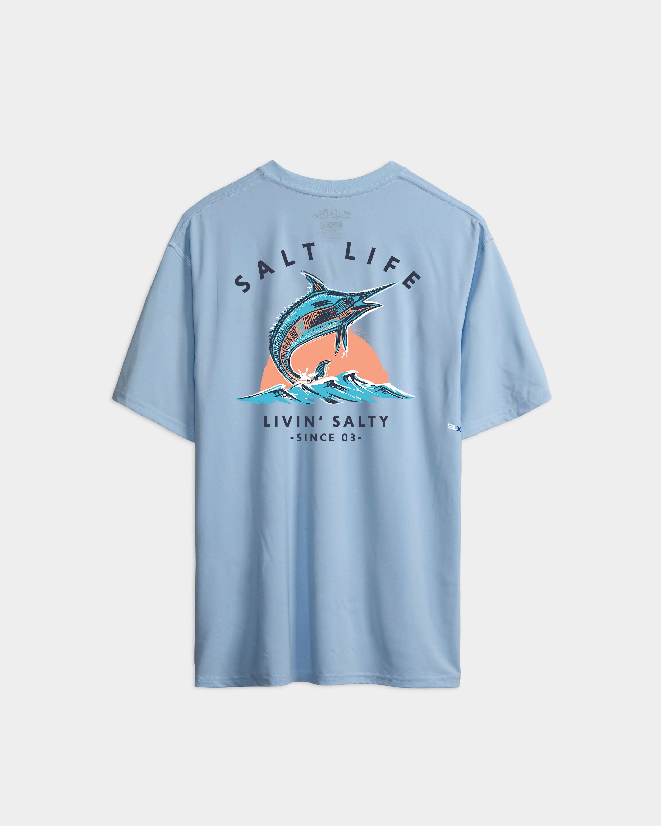 Men's Livin Salty SLX Performance Short Sleeve Tee