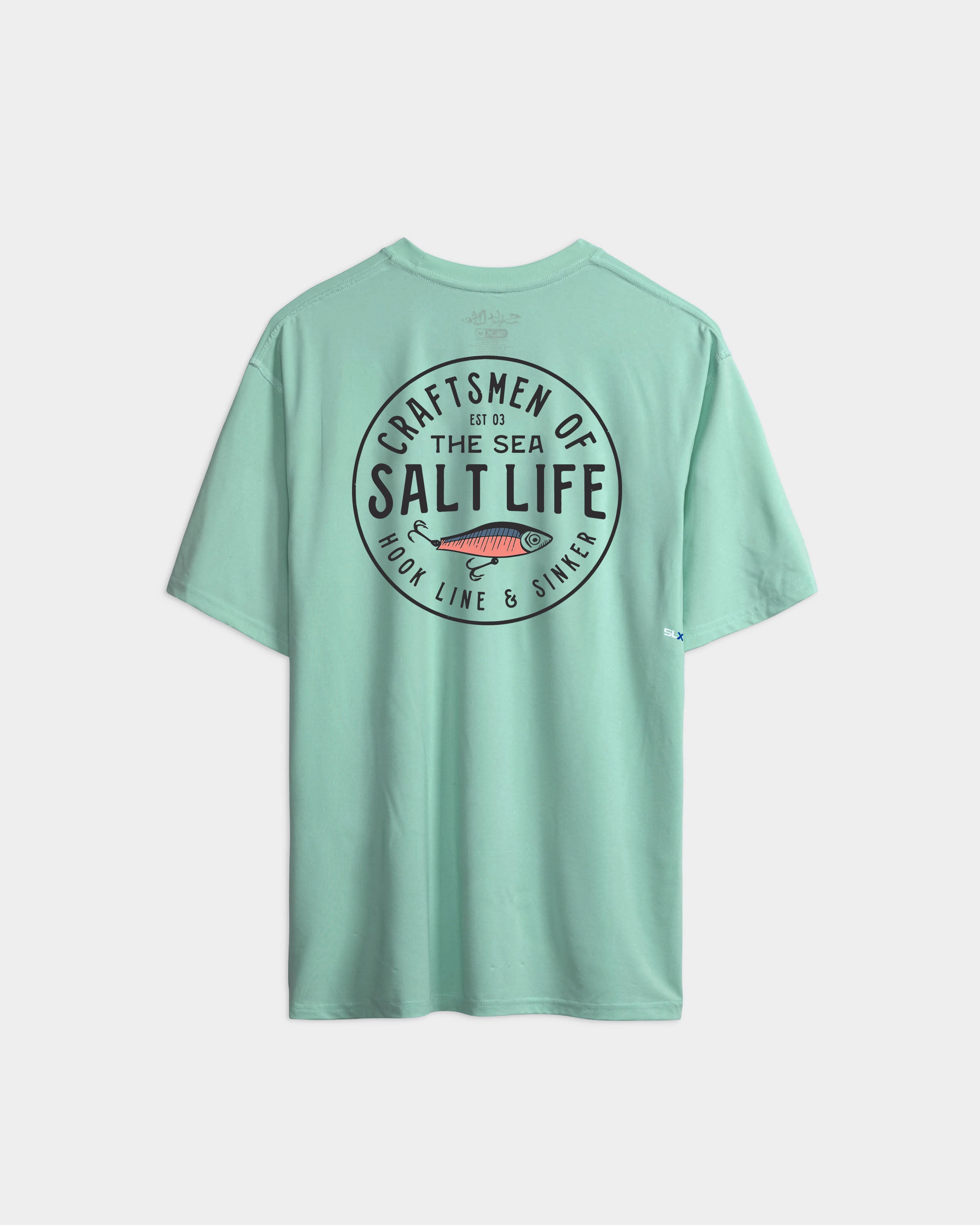 Men's Salty Craftsmen SLX Performance Short Sleeve Tee