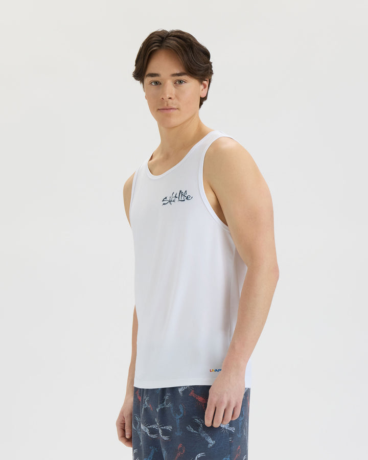 Men’s Skull and Hooks Tank Top
