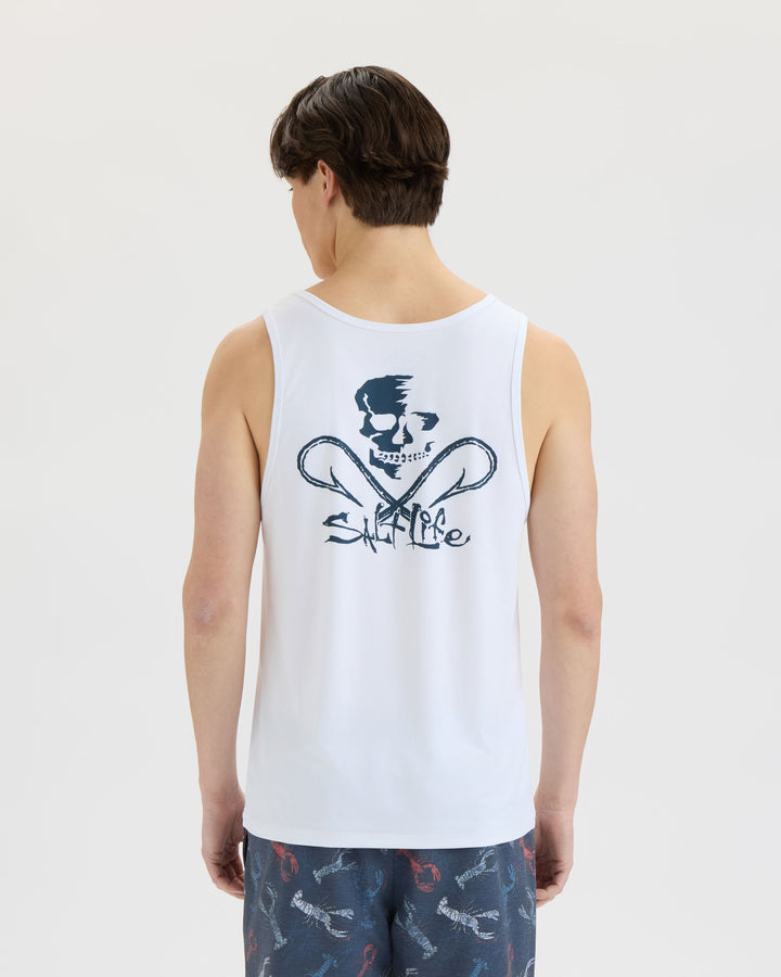Men’s Skull and Hooks Tank Top