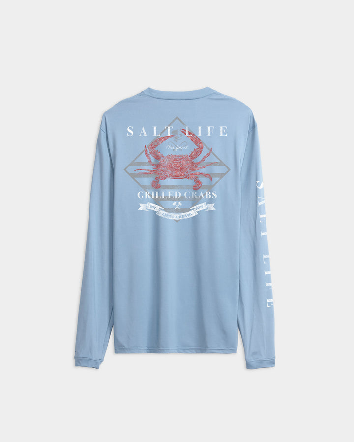 Men’s Crab Hammer SLX Performance Long Sleeve Tee
