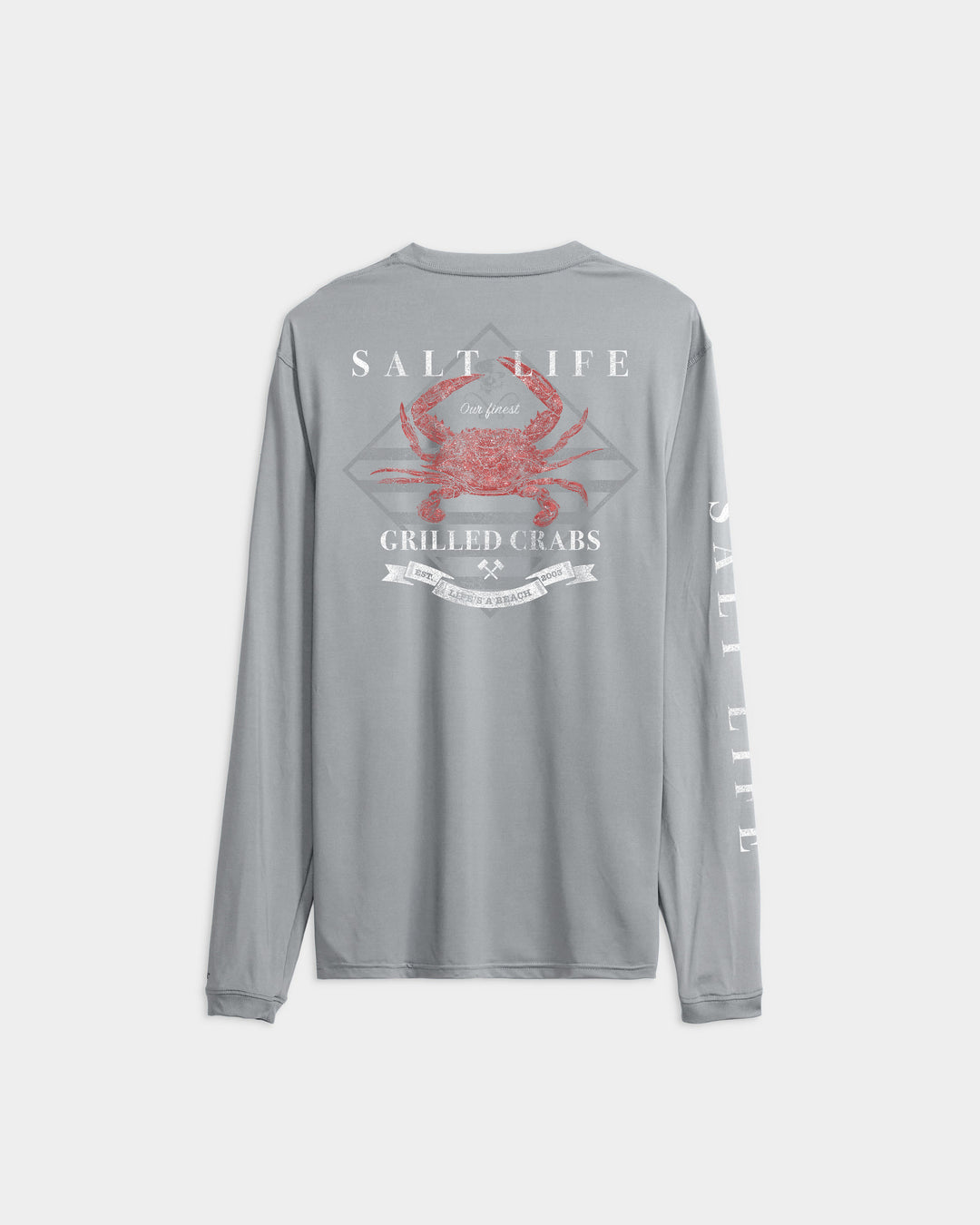 SALT LIFE Simply Salty T-Shirt À Manches Longues Coupe Performance Homme SALT LIFE Simply Salty T-Shirt À Manches Longues Coupe Performance Homme