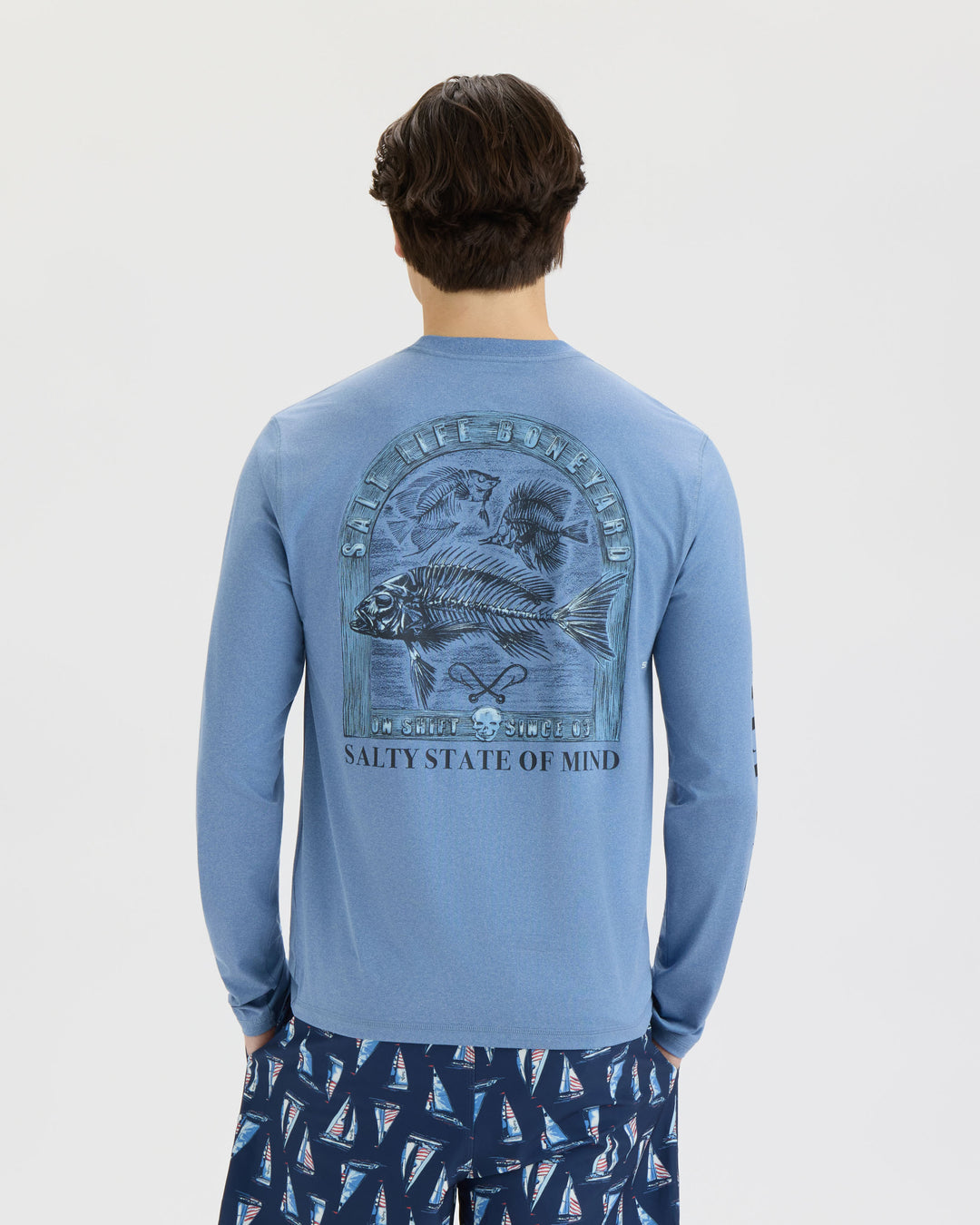 Men’s Boneyard SLX Performance Long Sleeve Tee