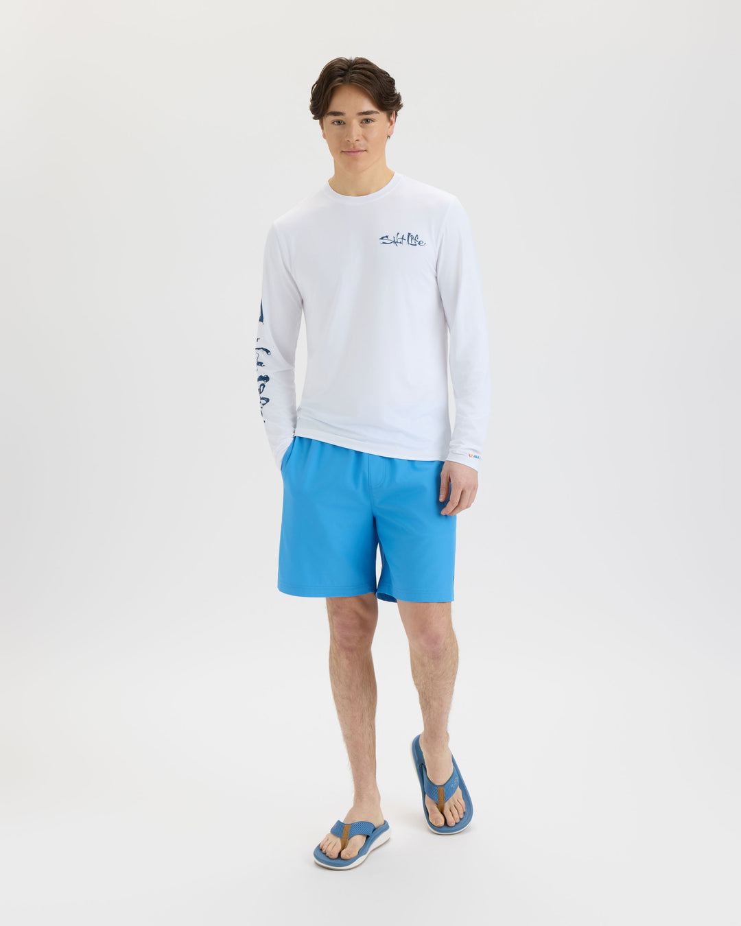 Men’s Americana Tuna SLX Performance  Long Sleeve Tee