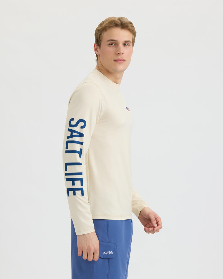 Men’s Tuna Tournament Long Sleeve SLX Performance Tee