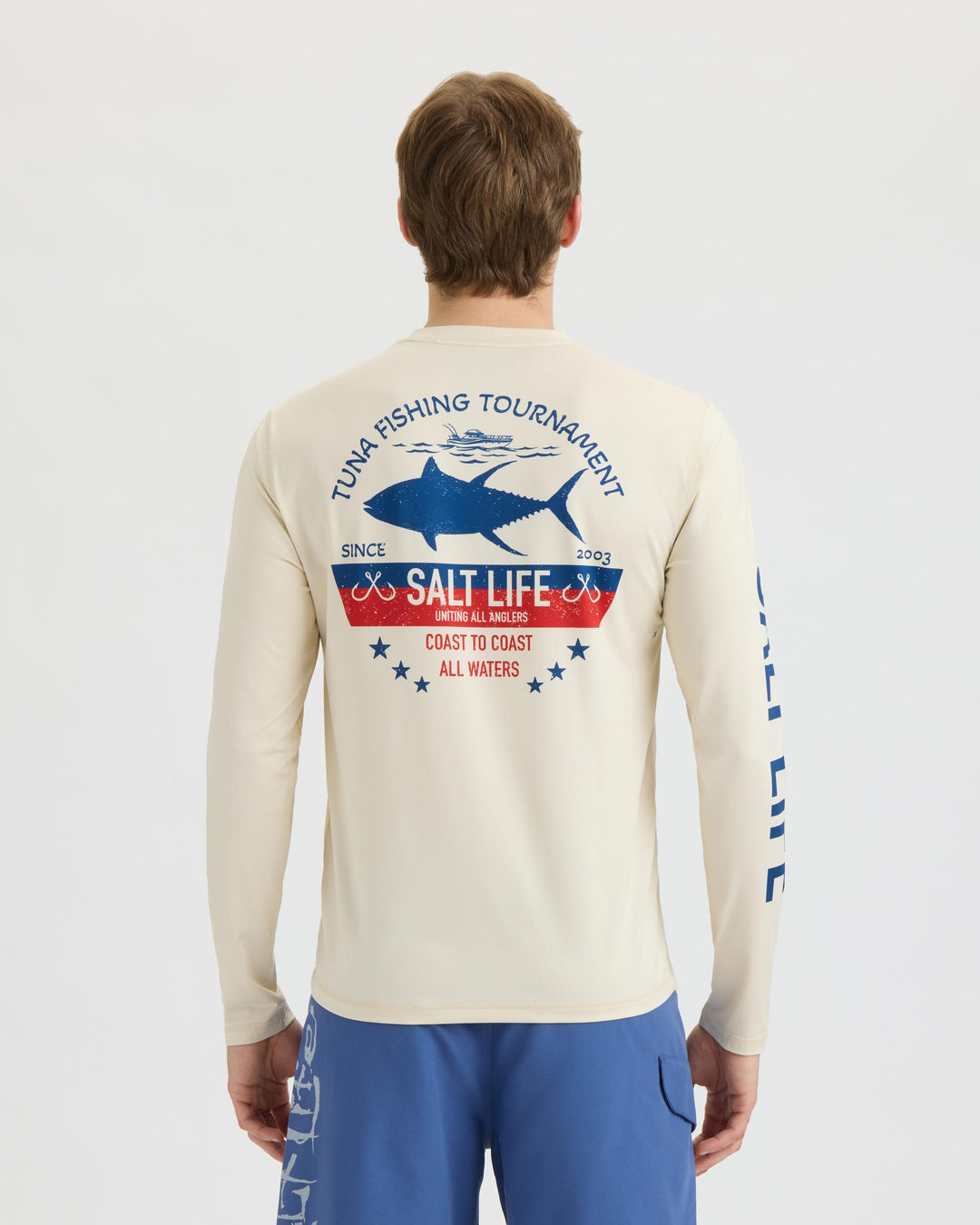 Men’s Tuna Tournament Long Sleeve SLX Performance Tee