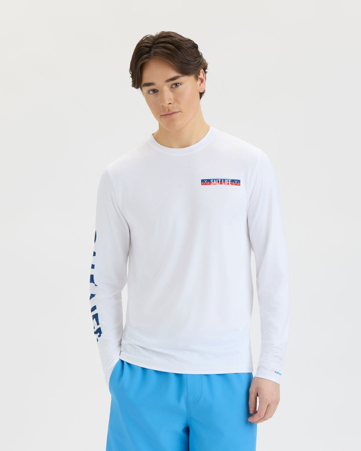 Men’s Tuna Tournament Long Sleeve SLX Performance Tee