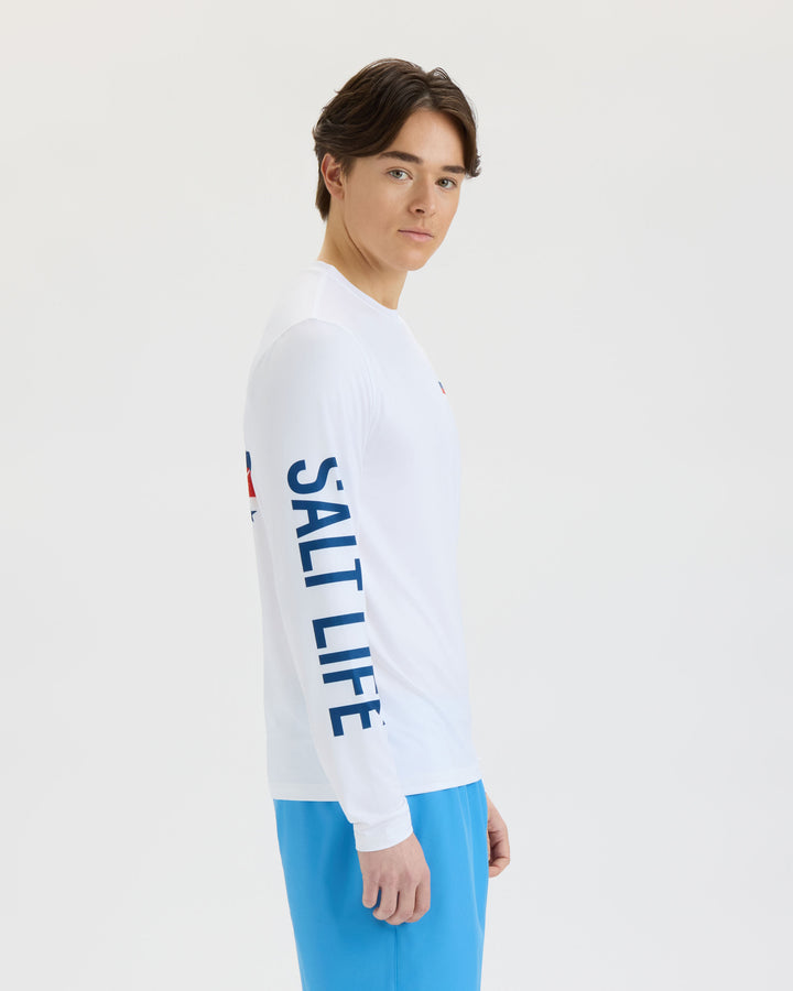 Men’s Tuna Tournament Long Sleeve SLX Performance Tee